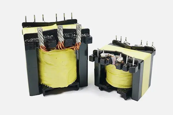 Yüksek frekanslı transformatör çekirdeği ile transformatör arasındaki bağlantı nedir?